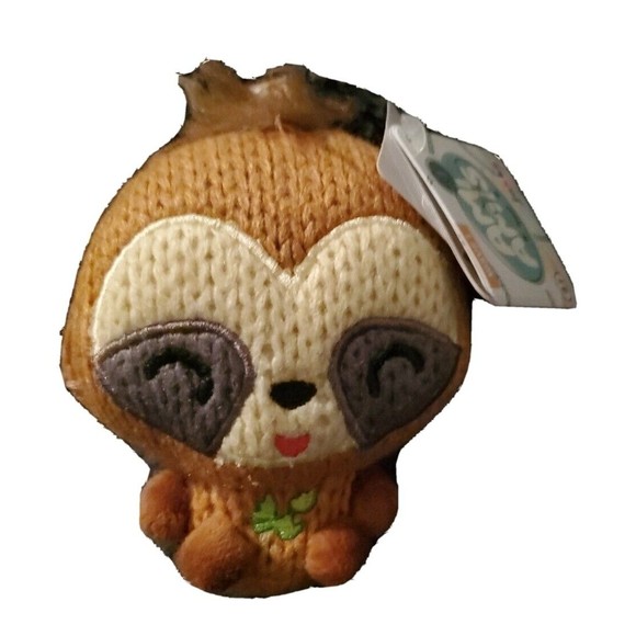 JAKKS Pacific Other - Ami Ami's HUGO THE SLOTH Rare 4" Mini Crochet Plush 2023